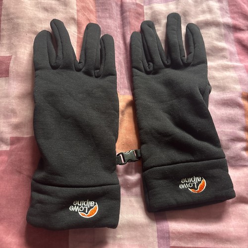 Lowe alpine black gloves - black, xl